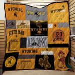 wyoming cowboys blanket th1507 quilt d2357974