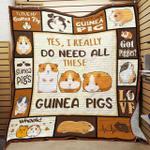 yes i really do need all these guinea pigs quilt blanket great customized blanket gifts for