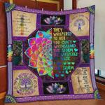 yoga queen mandala she whispered back i am the storm quilt blanket great customized blanket gifts