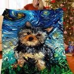 yorkie jfj15250 3d customized quilt 2707 d2314527