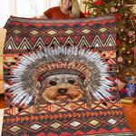 yorkshire terrier jfj15262 3d customized quilt 2707 d2315021