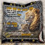 you are my hero dad lion cl2100634mdq quilt blanket d2357500
