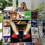 zz top albums cover poster quilt blanket d2350231
