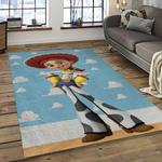 a toy story characters cartoon movie carpet rectangle area rug for living room bedroom decor dark room ats12