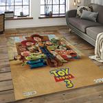 a toy story characters cartoon movie carpet rectangle area rug for living room bedroom decor dark room ats16