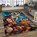 a toy story characters cartoon movie carpet rectangle area rug for living room bedroom decor dark room ats20