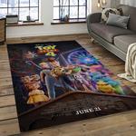 a toy story characters cartoon movie carpet rectangle area rug for living room bedroom decor dark room ats21