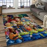 a toy story characters cartoon movie carpet rectangle area rug for living room bedroom decor dark room ats23