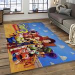 a toy story characters cartoon movie carpet rectangle area rug for living room bedroom decor dark room ats25
