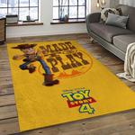 a toy story characters cartoon movie carpet rectangle area rug for living room bedroom decor dark room ats27