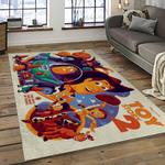 a toy story characters cartoon movie carpet rectangle area rug for living room bedroom decor dark room ats28