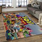 a toy story characters cartoon movie carpet rectangle area rug for living room bedroom decor dark room ats29