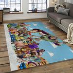 a toy story characters cartoon movie carpet rectangle area rug for living room bedroom decor dark room ats30
