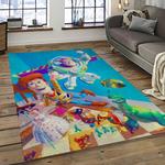 a toy story characters cartoon movie carpet rectangle area rug for living room bedroom decor dark room ats36