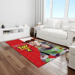 a toy story characters cartoon movie carpet rectangle area rug for living room bedroom decor light room ats03