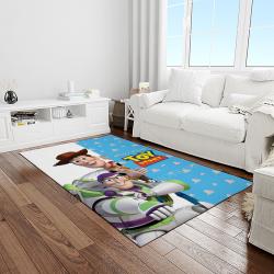 a toy story characters cartoon movie carpet rectangle area rug for living room bedroom decor light room ats04