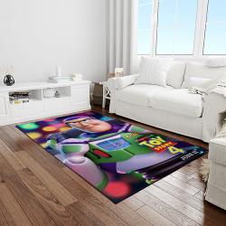 a toy story characters cartoon movie carpet rectangle area rug for living room bedroom decor light room ats07