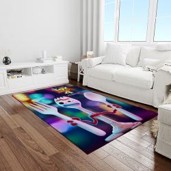 a toy story characters cartoon movie carpet rectangle area rug for living room bedroom decor light room ats11
