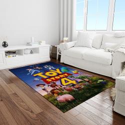 a toy story characters cartoon movie carpet rectangle area rug for living room bedroom decor light room ats14