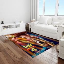 a toy story characters cartoon movie carpet rectangle area rug for living room bedroom decor light room ats15