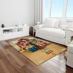 a toy story characters cartoon movie carpet rectangle area rug for living room bedroom decor light room ats16