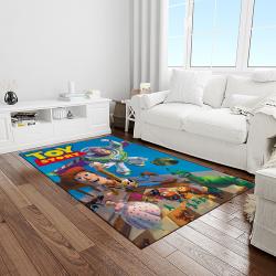 a toy story characters cartoon movie carpet rectangle area rug for living room bedroom decor light room ats19