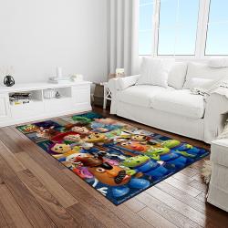 a toy story characters cartoon movie carpet rectangle area rug for living room bedroom decor light room ats23