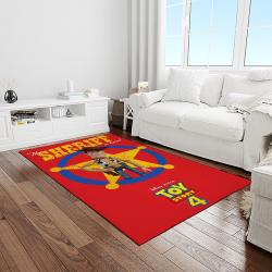 a toy story characters cartoon movie carpet rectangle area rug for living room bedroom decor light room ats24