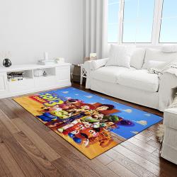 a toy story characters cartoon movie carpet rectangle area rug for living room bedroom decor light room ats25