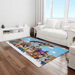 a toy story characters cartoon movie carpet rectangle area rug for living room bedroom decor light room ats30