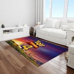 a toy story characters cartoon movie carpet rectangle area rug for living room bedroom decor light room ats31
