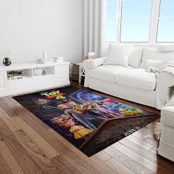 a toy story characters cartoon movie carpet rectangle area rug for living room bedroom decor light room ats33