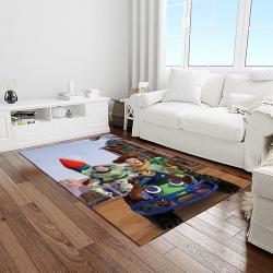 a toy story characters cartoon movie carpet rectangle area rug for living room bedroom decor light room ats34