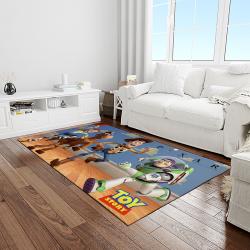 a toy story characters cartoon movie carpet rectangle area rug for living room bedroom decor light room ats38
