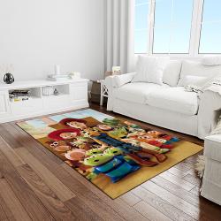 a toy story characters cartoon movie carpet rectangle area rug for living room bedroom decor light room ats39