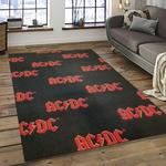 band ac dc music carpet rectangle area rug for living room bedroom decor dark room acdc1