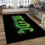 band ac dc music carpet rectangle area rug for living room bedroom decor dark room acdc10