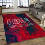 band ac dc music carpet rectangle area rug for living room bedroom decor dark room acdc19