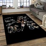 band ac dc music carpet rectangle area rug for living room bedroom decor dark room acdc27