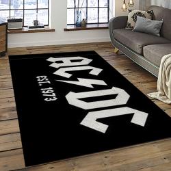 Band AC/DC Music Carpet Rectangle Area Rug For Living Room Bedroom Decor ACDC28