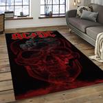band ac dc music carpet rectangle area rug for living room bedroom decor dark room acdc36