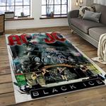 band ac dc music carpet rectangle area rug for living room bedroom decor dark room acdc46