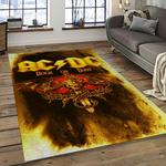 band ac dc music carpet rectangle area rug for living room bedroom decor dark room acdc49