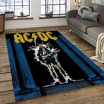 band ac dc music carpet rectangle area rug for living room bedroom decor dark room acdc51