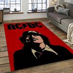 band ac dc music carpet rectangle area rug for living room bedroom decor dark room acdc53