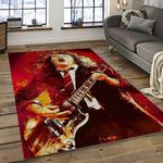band ac dc music carpet rectangle area rug for living room bedroom decor dark room acdc64