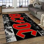 band ac dc music carpet rectangle area rug for living room bedroom decor dark room acdc7