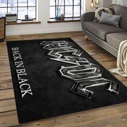 Band AC/DC Music Carpet Rectangle Area Rug For Living Room Bedroom Decor ACDC9