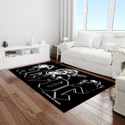 band ac dc music carpet rectangle area rug for living room bedroom decor light room acdc12