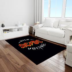 band ac dc music carpet rectangle area rug for living room bedroom decor light room acdc16